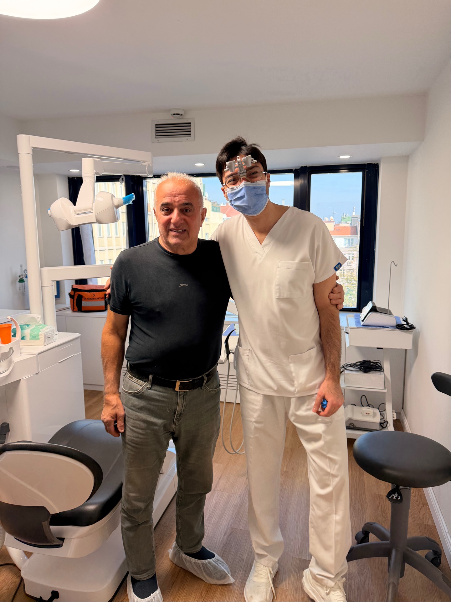 Happy Patient with Dr. Akmurat